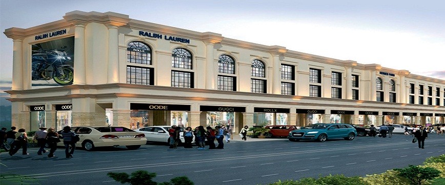 Omaxe World Street Commercial Shops in Faridabad